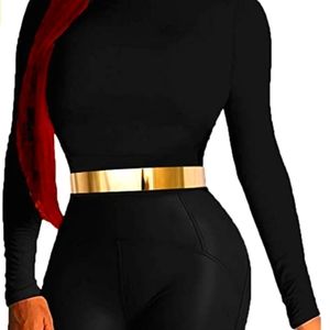 Round ball charm belt